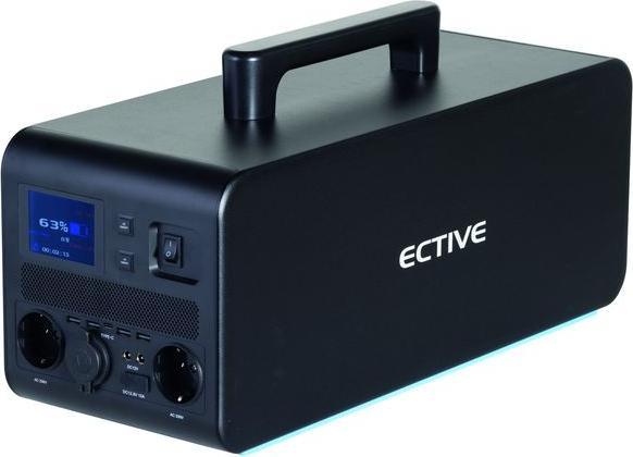 Immagine prodotto Ective BlackBox 15 Lithium Powerstation 1500W 1497Wh Batteria USB 12V 230V Campeggio (1497 Wh, 20 kg)