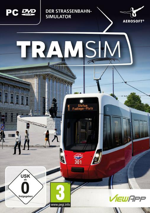 Produktbild Aerosoft TramSim - Der Strassenbahn Simulator (PC, Multilingual)