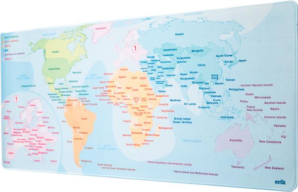 Produktbild Nenurodyta World Map Notebook (MGGE010) (80 x 35 cm)