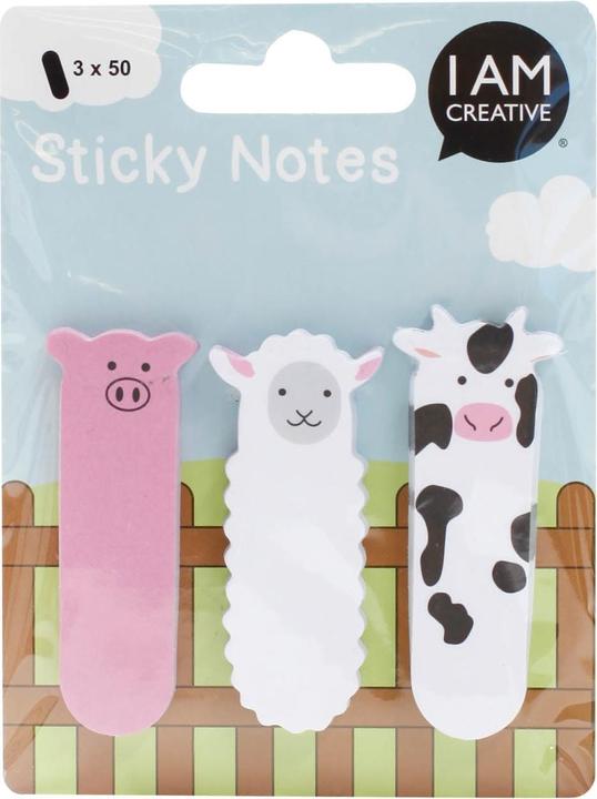 Actual product image I Am Creative Sticky notes (2.5 x 6 cm)