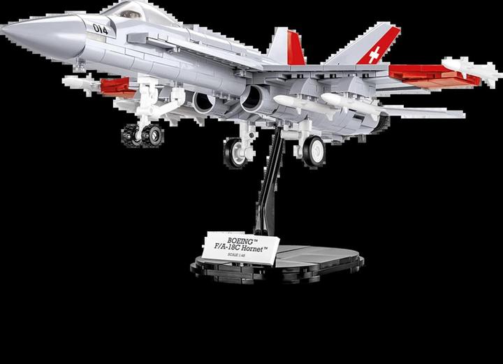 Actual product image Cobi Boeing FA 18 Hornet Swiss Air Force Version