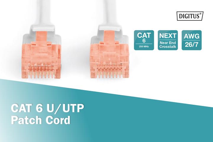 Actual product image Digitus Network cable (UTP, CAT6, 1 m)