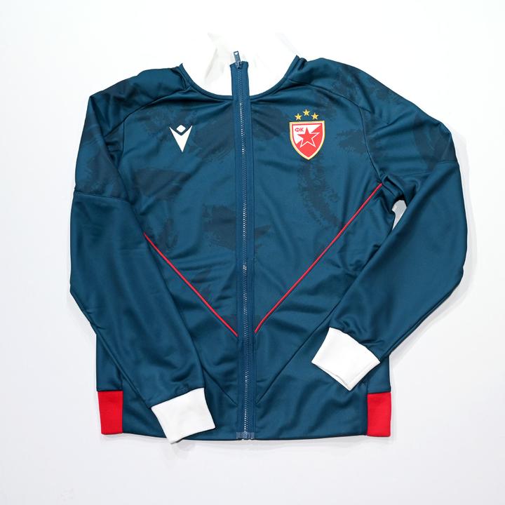 Macron Roter Stern Belgrad Zipped Sweatshirt (3XL)