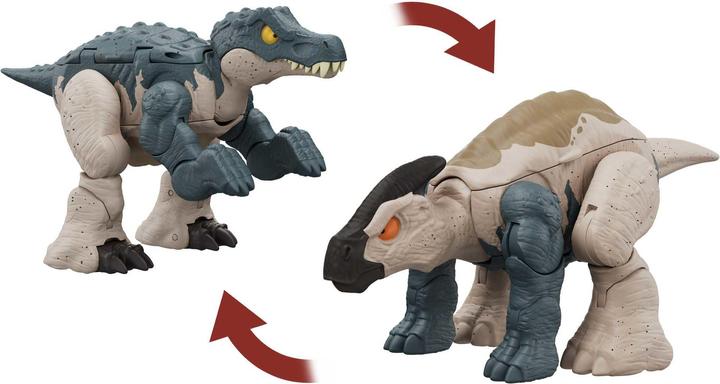 Produktbild Jurassic World Fierce Changers Double Dangers Baryonyx/Parasoralophous