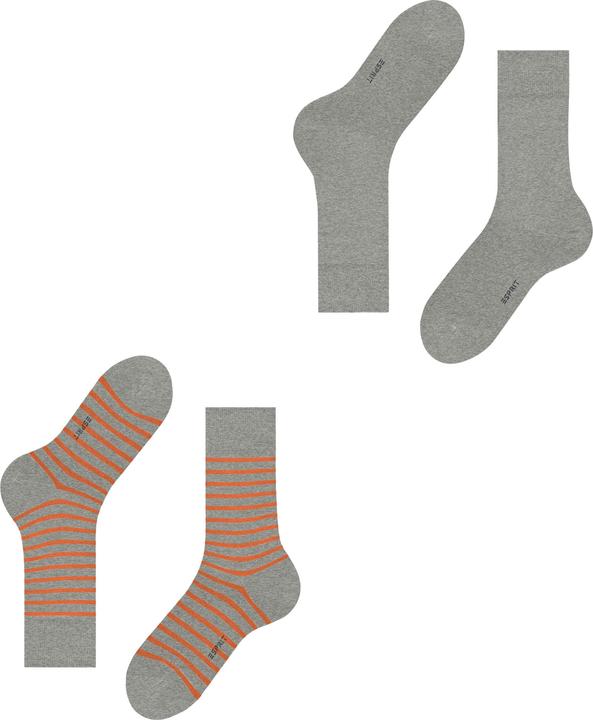 Actual product image Esprit Fine Stripe SO 2P (pack of 2, 39 - 42)