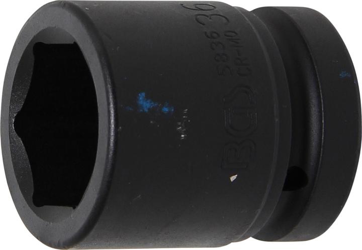 BGS Kraft-Steckschlüssel-Einsatz Sechskant Antrieb Innenvierkant 25 mm (1") SW 36 mm (36 mm)