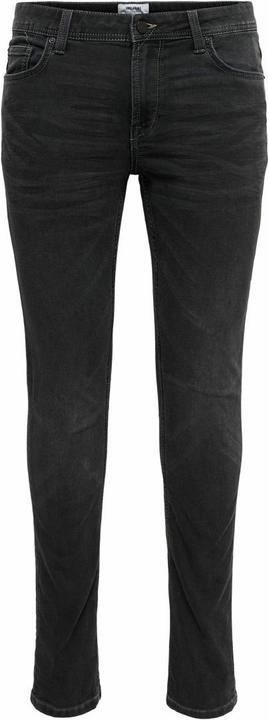 Actual product image Only & Sons ONSLoom Jog Black Slim Fit Jeans (32)