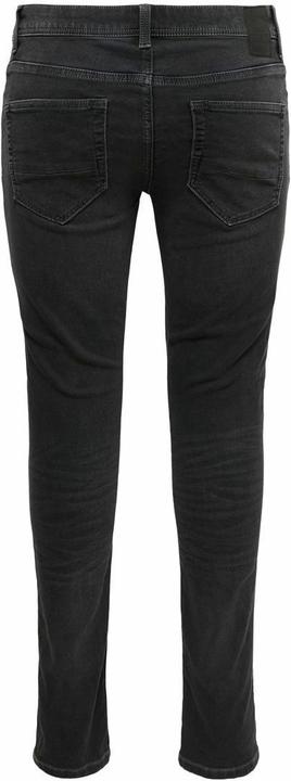 Actual product image Only & Sons ONSLoom Jog Black Slim Fit Jeans (32)