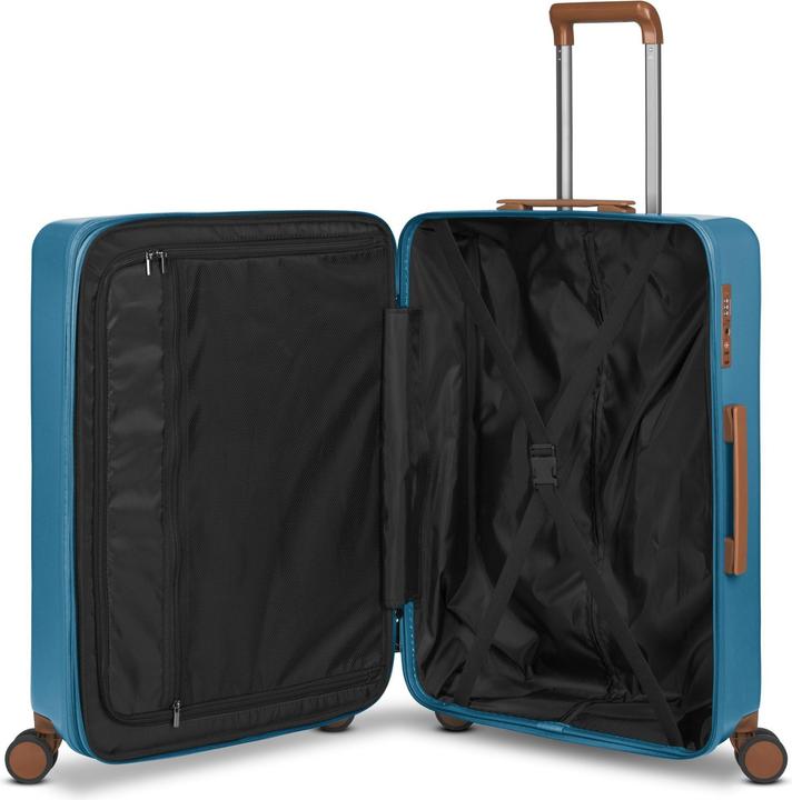 Actual product image Brics Ferrara 4-wheel trolley M 67 cm with expansion fold (72 l, M (50 - 90l))
