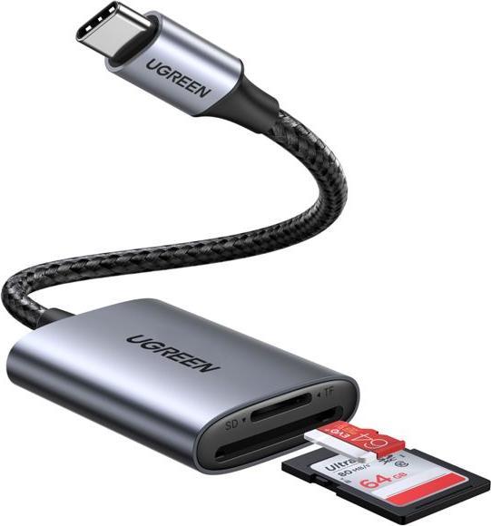Actual product image Ugreen USB-C Card Reader CM401 (USB-C 3.2 Gen 1)