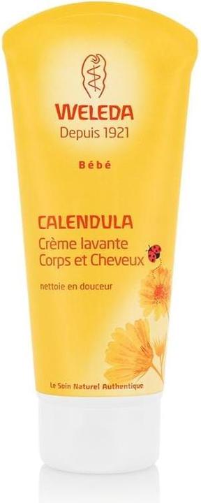 Image du produit Weleda Shampoing et gel douche au Calendula pour bébé (200 ml, Shampoing liquide)