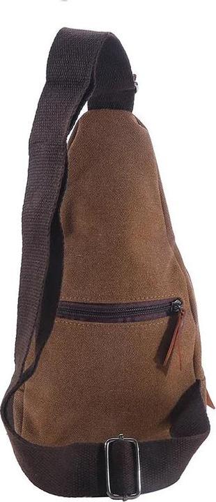 Actual product image Only-Bags.Store Vintage Canvas Satchel Shoulder Sling Chest Pack Multifunctional Outdoor Small Shoulder Bag