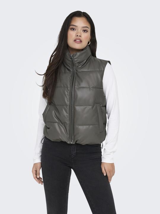Produktbild Only Hoch geschlossen Weste Trenchcoat-Weste (XL)