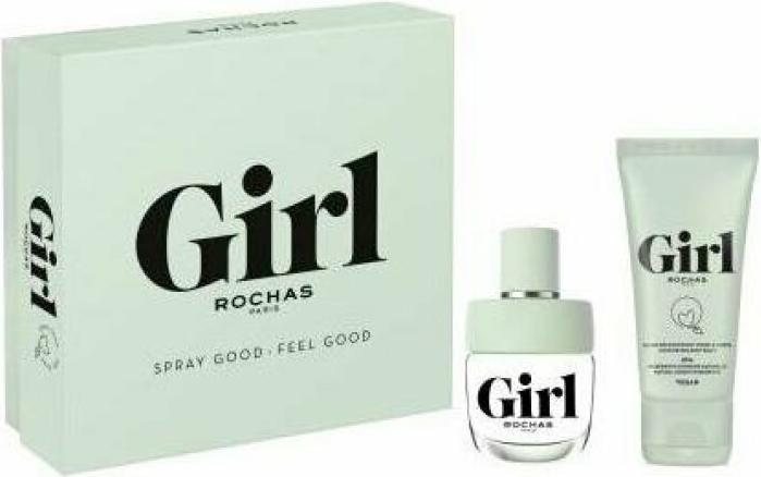 Actual product image Rochas GIRL set 3 pz (Eau de toilette, 100 ml)