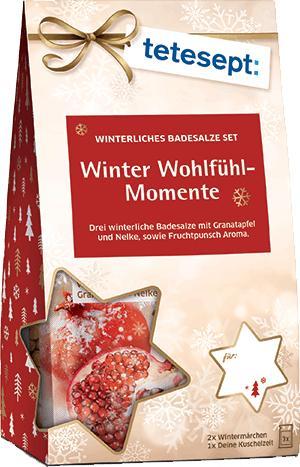 Tetesept Pflegeset Winter Wohlfühlmomente (Badeperlen)