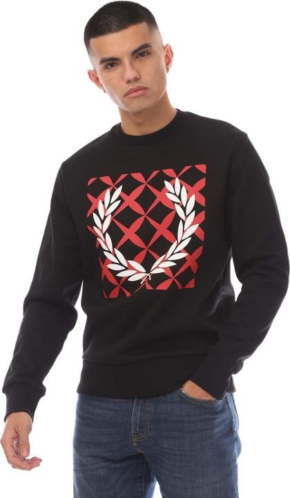 Immagine prodotto Fred Perry Felpa Punto Croce Girocollo Uomo (S)