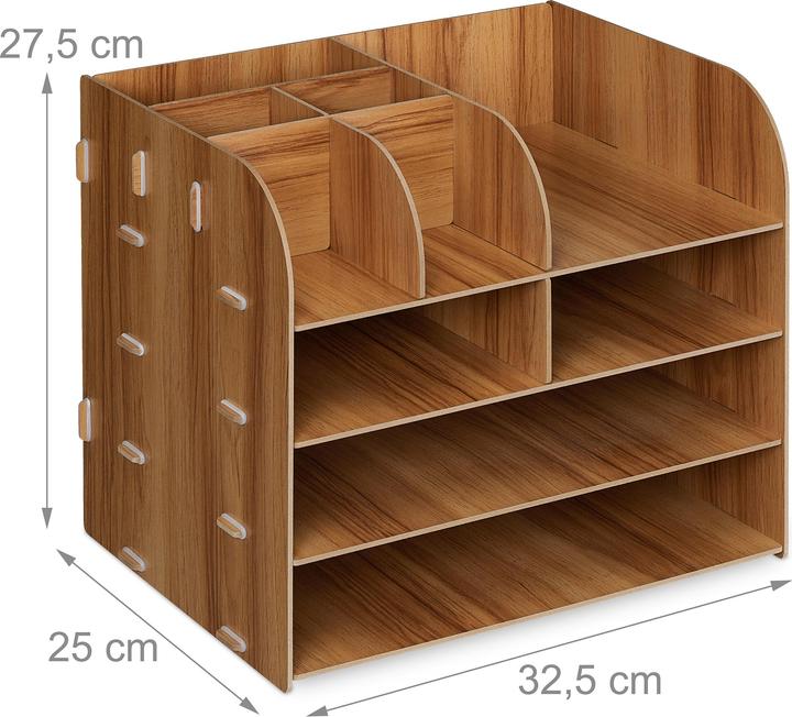 Actual product image Relaxdays Desk Organizer