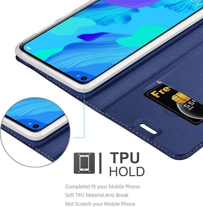 Immagine prodotto Cadorabo Copertina in stile libro di classe (Tassa 20, Onore anni '20, Huawei Nova 5T)