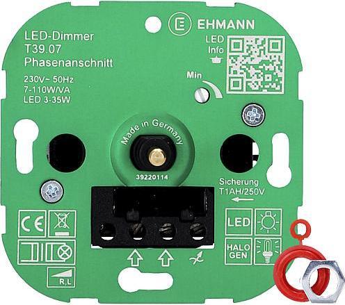 Actual product image Ehmann T3907 UP dimmer for LED and energy-saving lamps