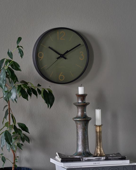 Actual product image House Doctor Wanduhr, HDTime, Dunkelgrün (24.80 cm)