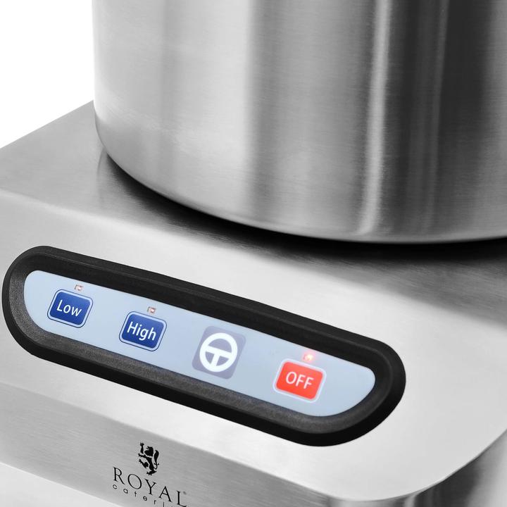 Actual product image Royal Catering Bowl Cutter - 1500/2200 rpm - - 18 L