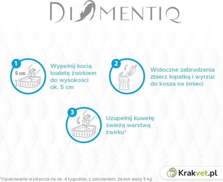 Productafbeelding Diamentiq Neutral - Kattenbakvulling - 30 liter (Antibacterieel, Snel absorberend, Niet-klonterend, Niet-stuivend, 28 kg)