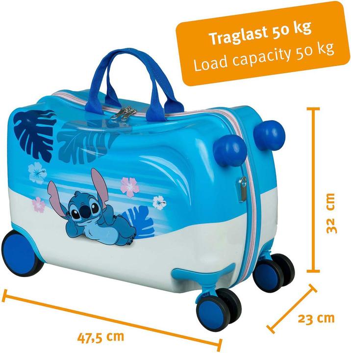 Immagine prodotto Undercover Tosaerba con carrello Stitch (36 l, Bagaglio a mano (fino a 50 litri))