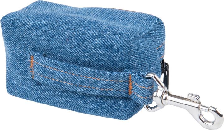 Image du produit amiplay Distributeur de sachets Denim, 9 x 5 x 4 cm (Chien, Général)
