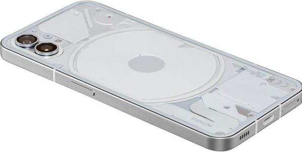 Actual product image Nothing Phone (1) (8GB) (256 GB, White, 6.55", Dual SIM, 50 Mpx, 5G)