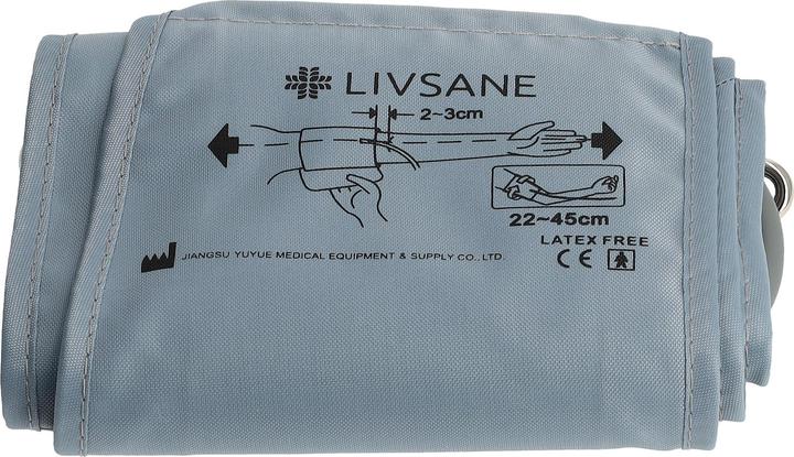 Actual product image Livsane Manschette XL 22-45cm zu Blutdruckmessgerät YE650A