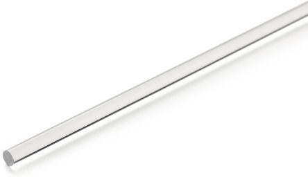 Actual product image Rs Pro Clear extruded acrylic rod,1m L 25mm dia