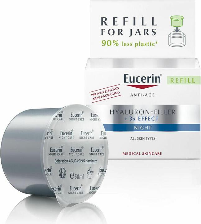 Image du produit Eucerin Hyaluron Filler Night Refill Face Cream 50ml (50 ml)