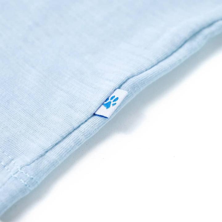 Immagine prodotto VidaXL Maglietta da bambino azzurro 104,Materiale: 100 % cotone,Colore (104)