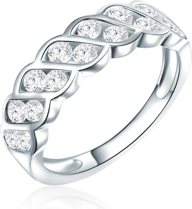 Rafaela Donata Damen Sterling Silber Zirkonia silber - 23598