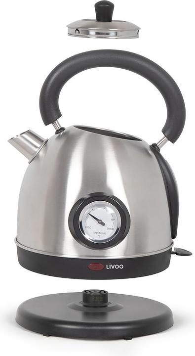 Image du produit Livoo Bouilloire rétro avec thermomètre (1.80 l)