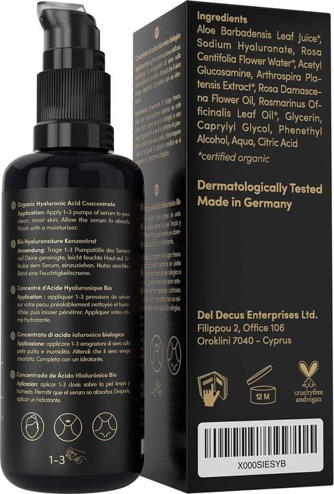 Produktbild SatinNaturel Bio Hyaluronic (100 ml)