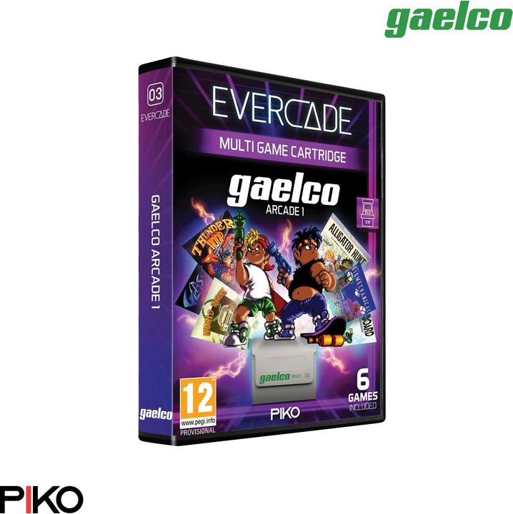 Blaze Evercade Gaelco (Piko) Arcade Cartridge 1 - EFIGS