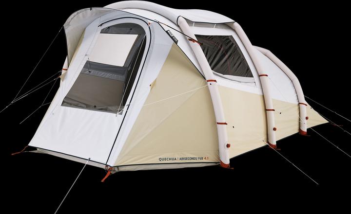 Immagine prodotto Quechua secondi d'aria 4.1 fb 302837 (Tenda gonfiabile, 15 kg, 4 persone)