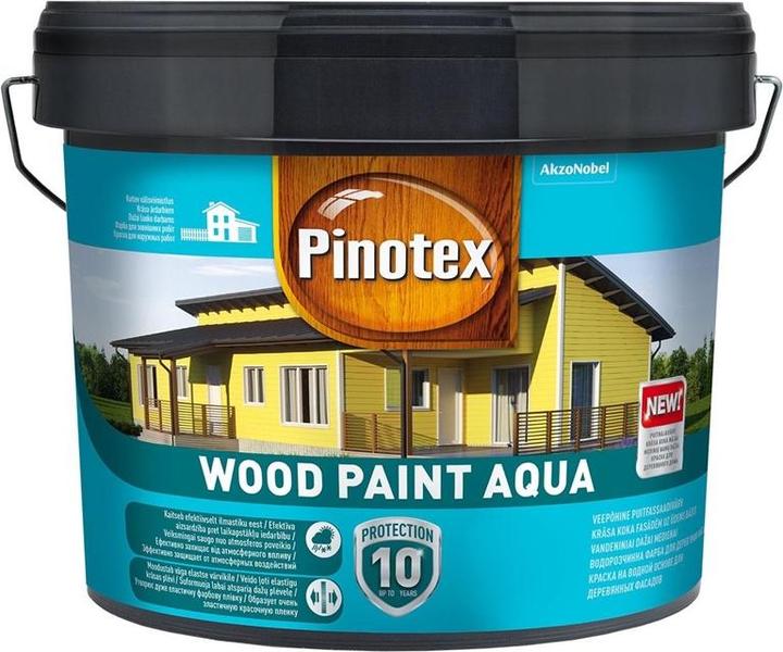 Actual product image Pinotex Op Wood Paint Aqua Dark Brown 9l (AQUA DARK BROWN)