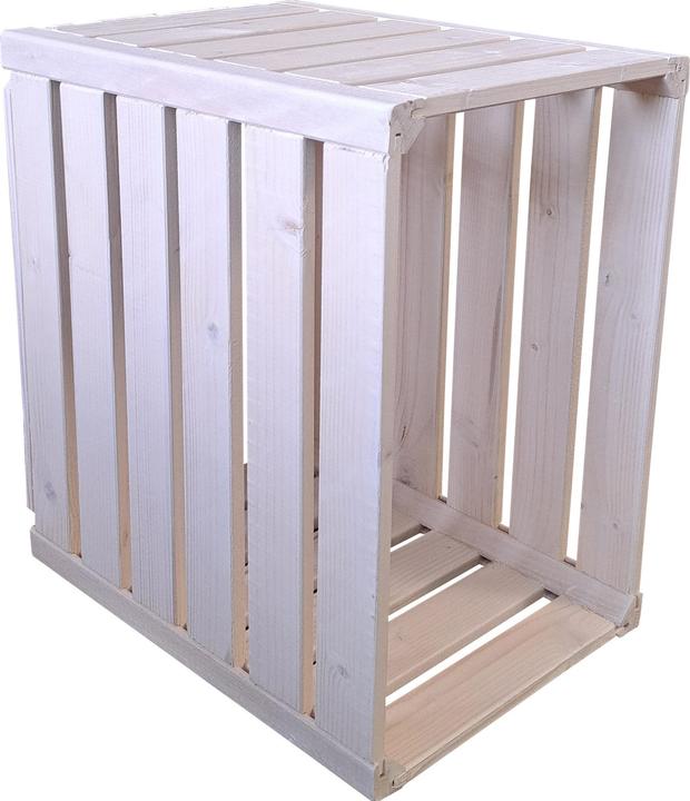 Produktbild Holz Zollhaus Holzharasse Weiss, 23.3 x 35 x 32 cm