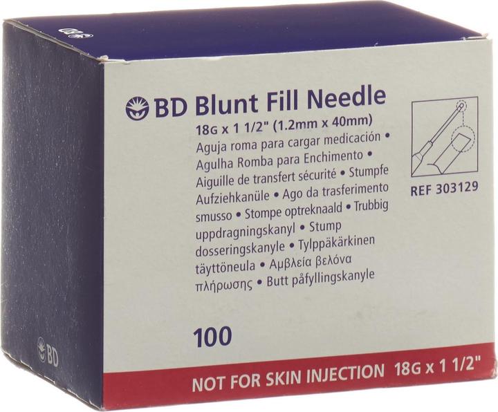 BD Blunt Fill Sicherheitsaufziehkanüle Sicherheitsaufziehkanüle