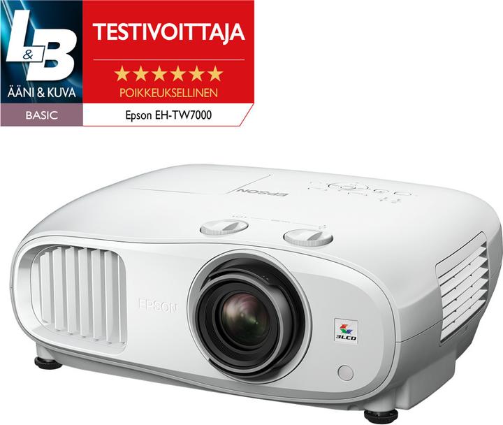 Actual product image Epson EH-TW7000 (4K, 3000 lm, 1.32 - 2.15:1)
