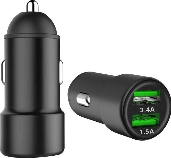 Actual product image IWH USB adapter 12/24 volt 3400 mA Load current max.=3.4 A