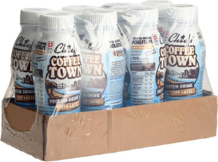 Produktbild Chiefs Milk Protein (Coffee Café Latte, 8 x)