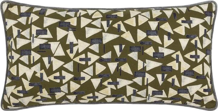 Produktbild Hoem Geometrische Figur Kissenhülle City Paspeliert (60 x 30 cm)