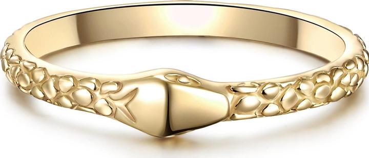Immagine prodotto Glanzstücke München Testa di serpente da donna in argento sterling e oro giallo - 26573 (50, 925 Argento)