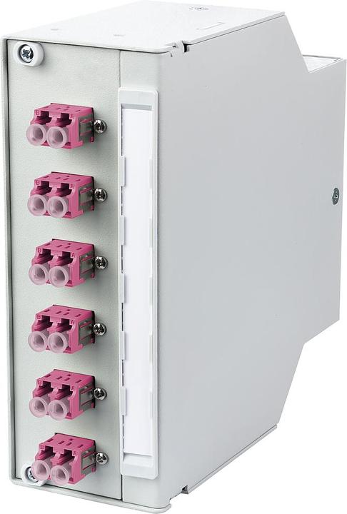 Actual product image Metz Connect 15024A07506-E Mounting rail housing OpDAT 6xLC-D OM4 VIK