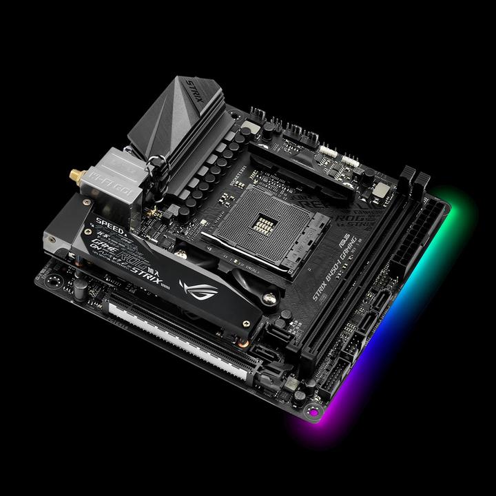 Image du produit ASUS ROG Strix B450-I Jeux (AM4, AMD B450, Mini-ITX)