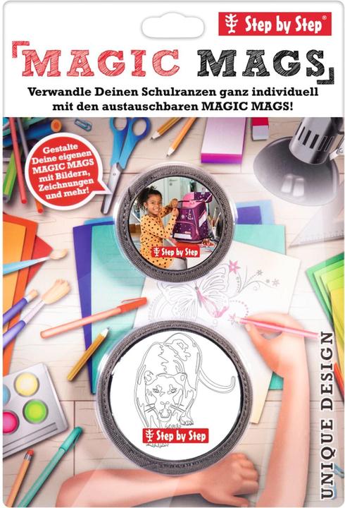 Actual product image Step by Step satchel accessories MAGIC MAGS