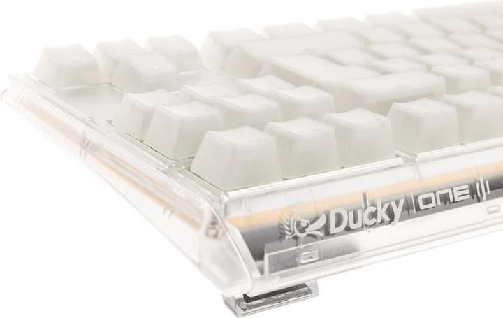 Image du produit Ducky One 3 Aura White TKL Clavier de jeu, RGB LED - MX-Red (DE, Filaire)